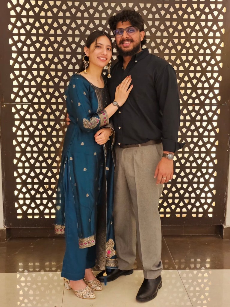 Kamal and Ishmeet standing together